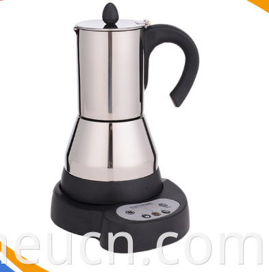 MACHE ESPRESSO ELECTRIC MACHE ESPRESSO 220V / 110V 480W en acier inoxydable